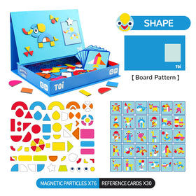 Toi portable magnetic toy box for school or travel