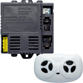 ToiCottage JR-RX 12V control box close-up for dependable ride-on power.