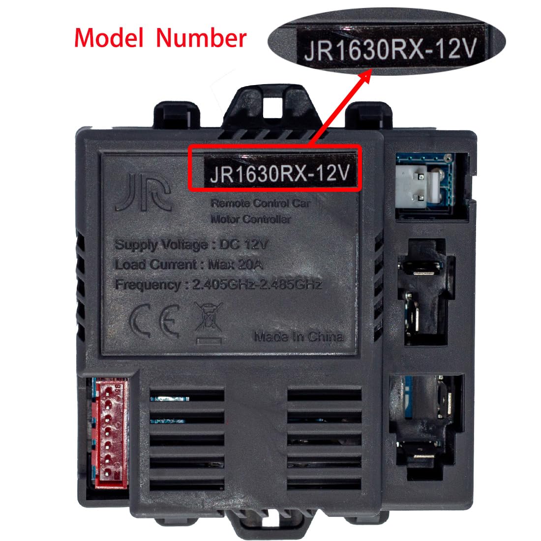 ToiCottage JR1630RX-12V Bluetooth receiver for seamless vehicle control.