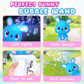 Toidgy 2oz refill bottles extend bubble play time outdoors