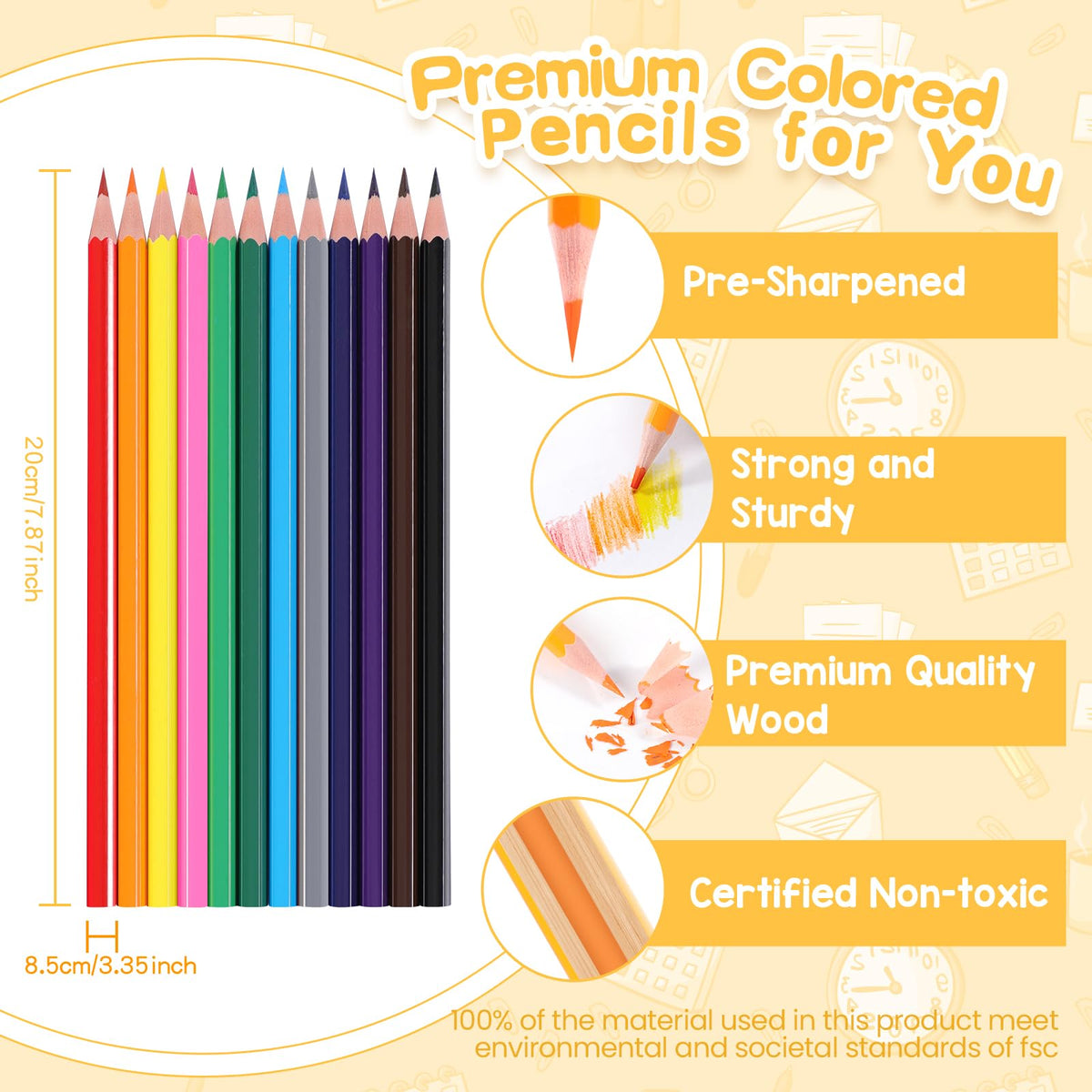 Toidgy art classroom supplies for teachers in a busy classroom setup