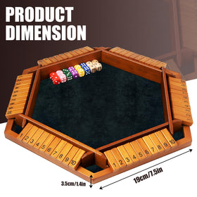 Toidgy dice storage bag keeps dice organized for quick setup