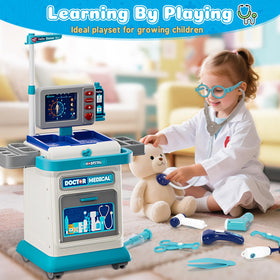 Toidgy Doctor Kit surgical instruments enable safe pretend procedures in pretend clinic