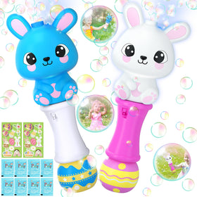 Toidgy Easter Bunny Bubble Wand assembly for lively outdoor play