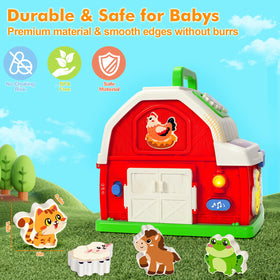 Toidgy ladybug sliders generate gentle sounds for tactile exploration.