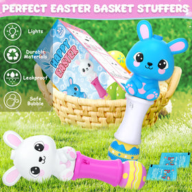 Toidgy outdoor bubble play pack showcases the complete Easter gift set