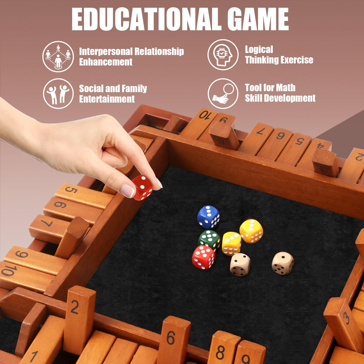 Toidgy instruction manual helps players learn rules quickly.