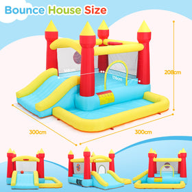 Toiyjofe bounce house ball pit area inviting imaginative play