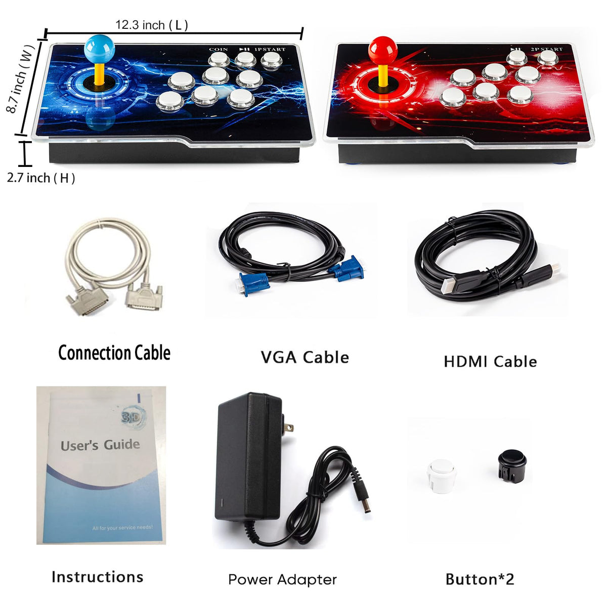 TOJASDN HD output ready for big screen TVs or projectors