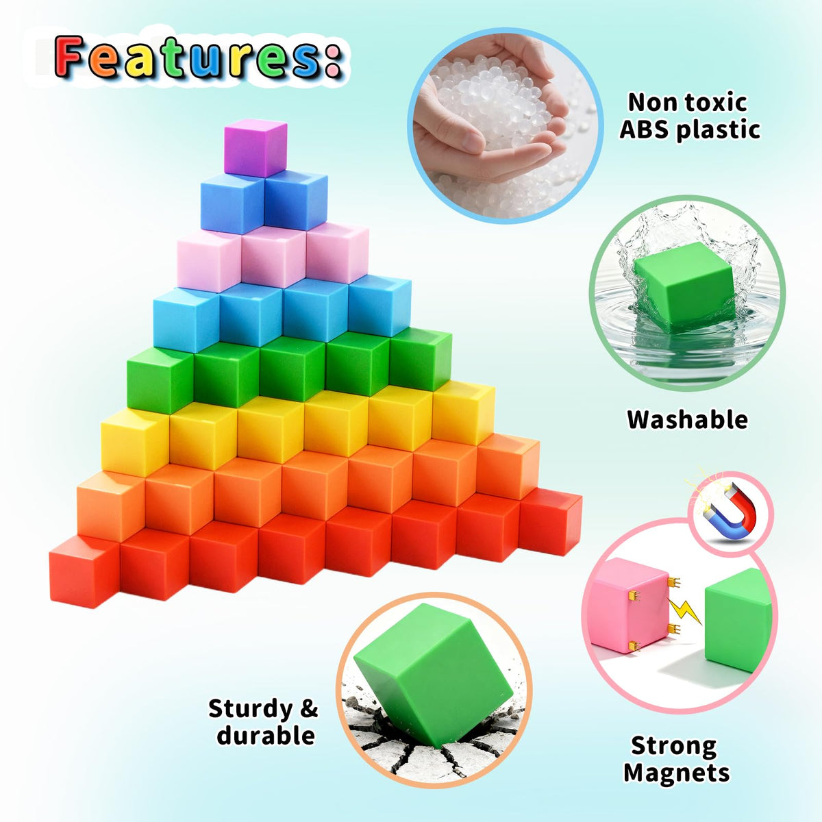 TOKBLOK sensory click-clack blocks aid calm focus during play.