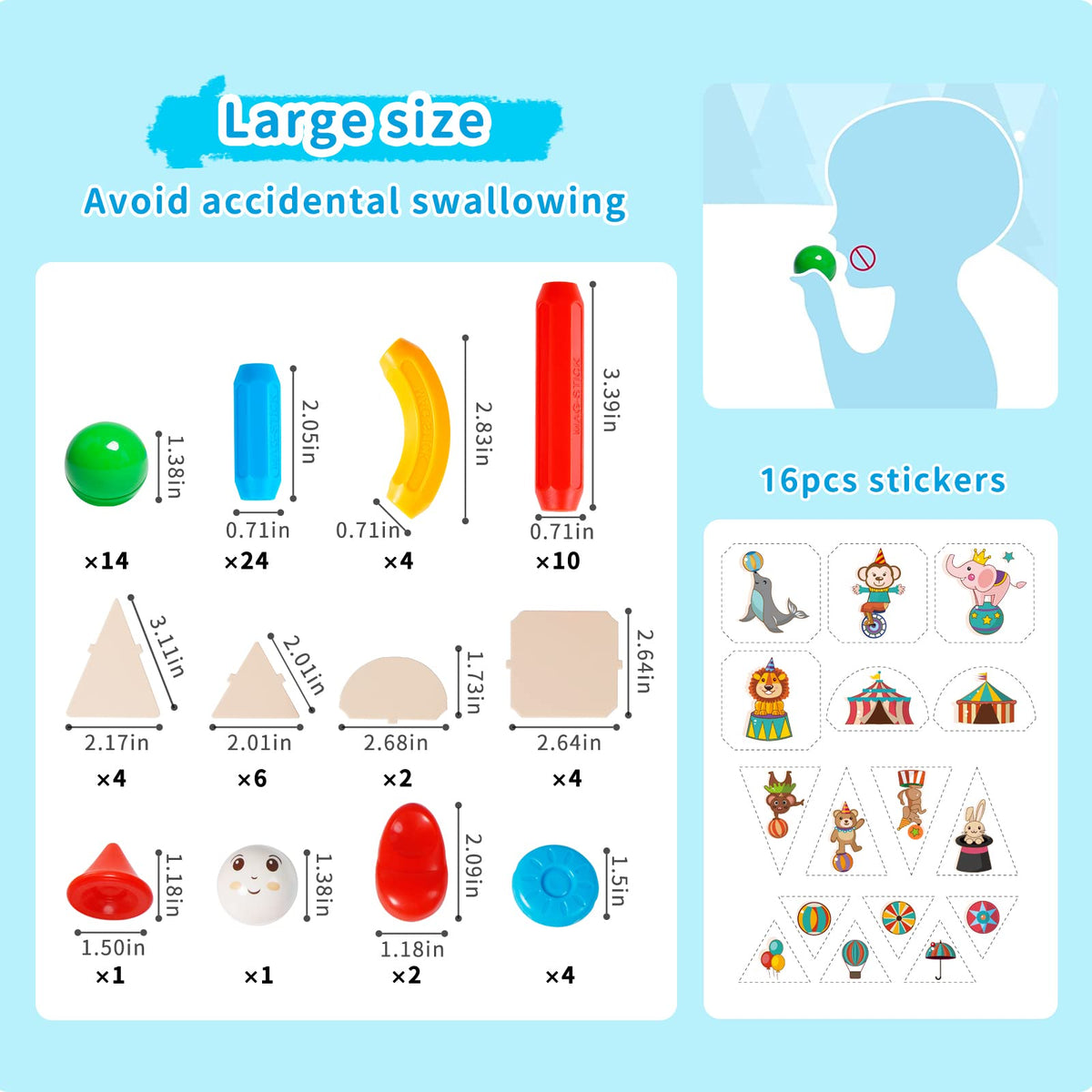 TOKBLOK colorful pieces stem collection encourages hands-on STEM exploration