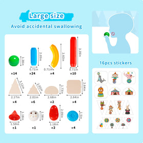 TOKBLOK colorful pieces stem collection encourages hands-on STEM exploration