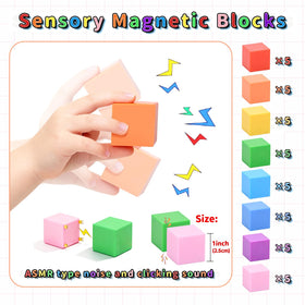 TOKBLOK ABS plastic magnets ensure safe, chew-friendly construction.