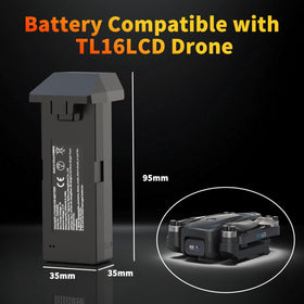 Tolatoyus TL16LCD battery packaging designed for safe storage and transport.