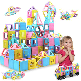 Tolnetr magnetic tiles make a versatile gift for birthdays or holidays.