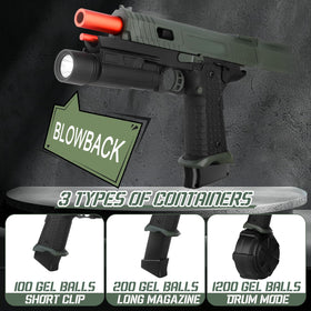 Tomatong Gel Toys X5 long-hopper offers extended ammo capacity for longer sessions.