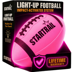 TOMLEON Glow Football lights up night play for safer outdoor fun.