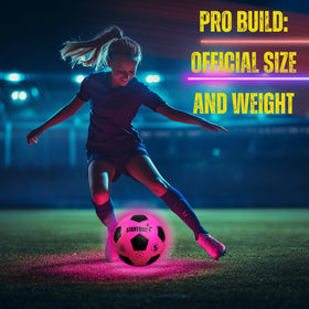 Great for indoor drills, backyard scrimmages, and beach games.