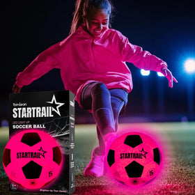TOMLEON glow ball makes after-dark training more engaging and social.