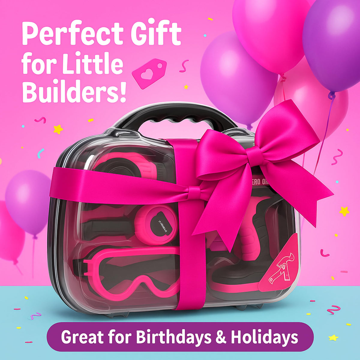 TOMLEON protective mask adds realistic safety for playtime
