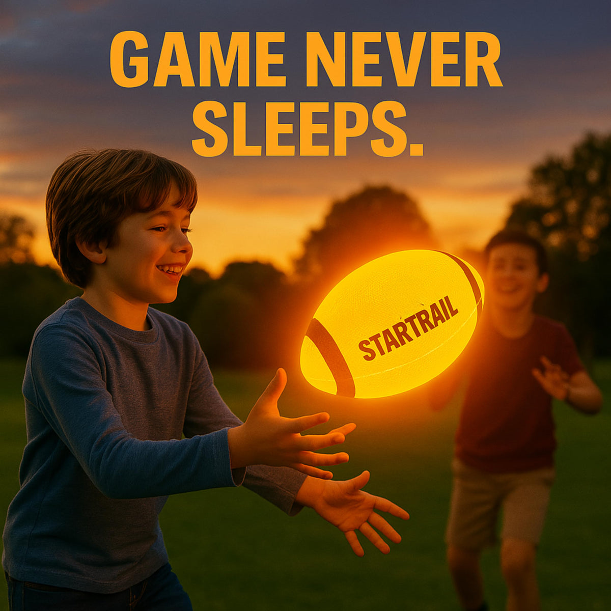TOMLEON Official-size 6 football with enhanced grip for precise throws