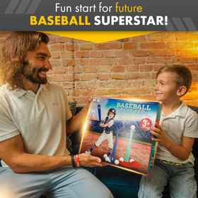 TOMLEON T Ball Stand durable materials built for outdoor play.