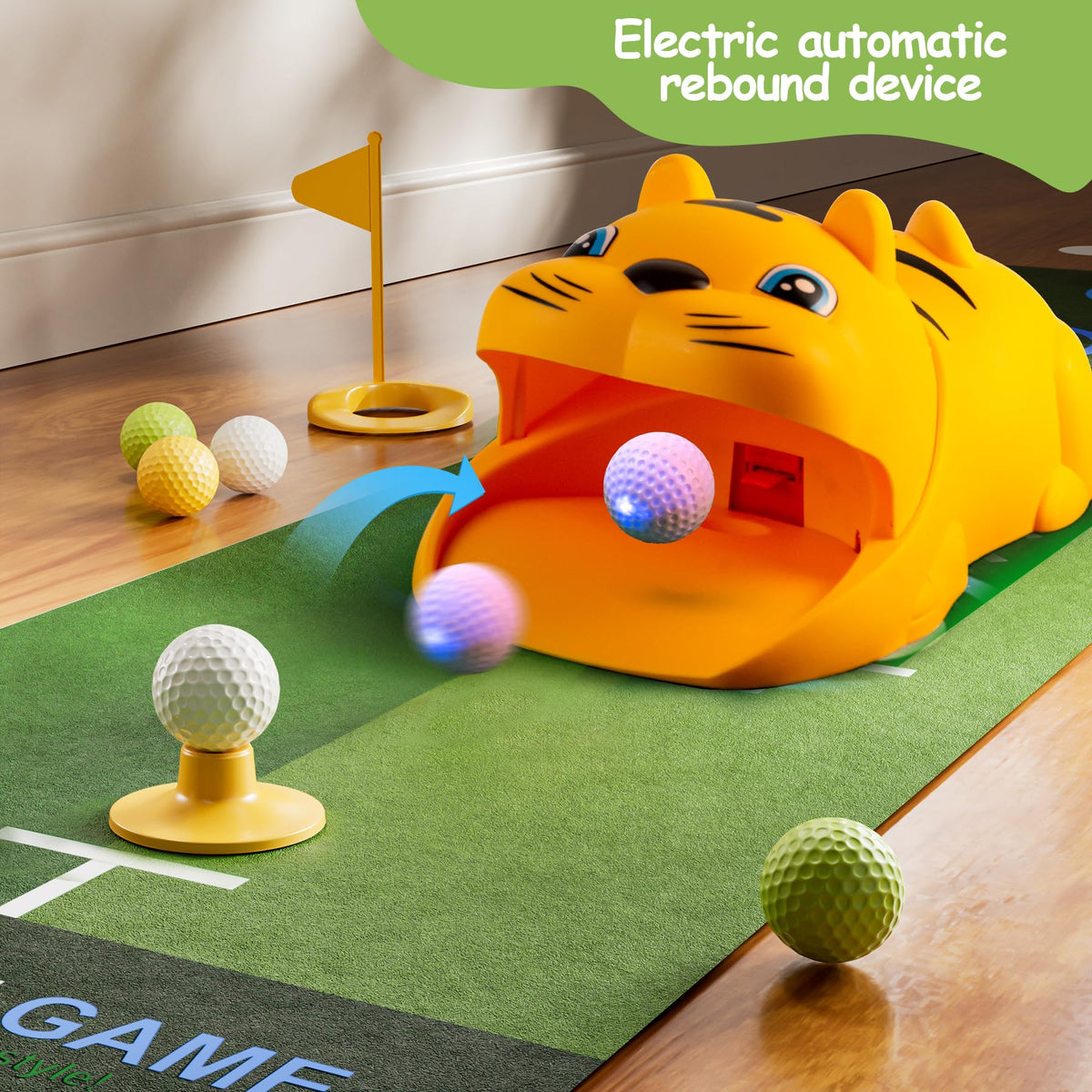 TommyHome adjustable clubs enable growing kids to swing comfortably.