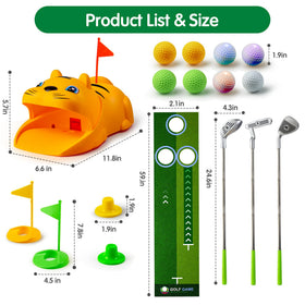 TommyHome gift-ready putting green for family-friendly play.