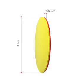 TOMMYHOME two-color counter red and yellow back view for lesson demonstrations.