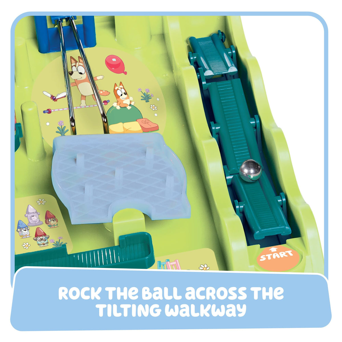 TOMY Bluey Screwball Scramble tunnel maze challenges problem solving