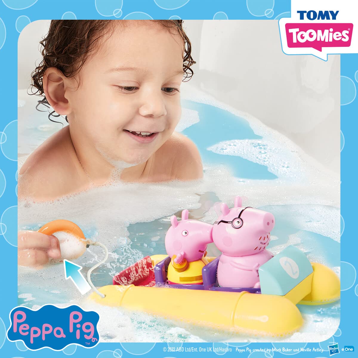 TOMY Boat hull spout enables easy water pouring exploration