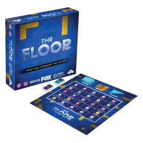 TOMY The Floor board game board in play for fast-paced family competition