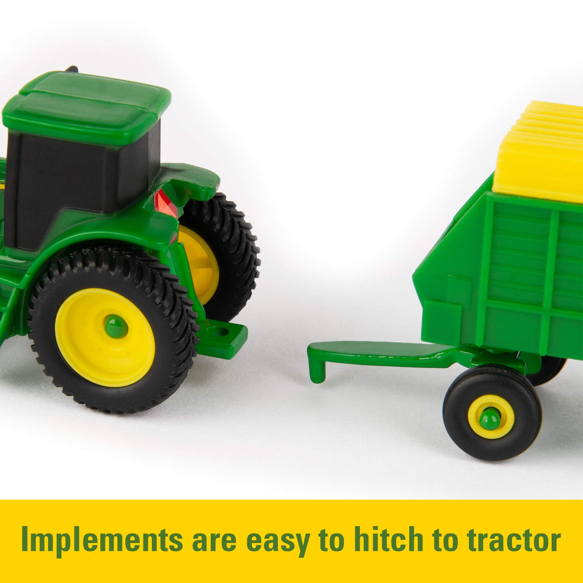 TOMY John Deere 26-piece playset inspires creative farm scenes