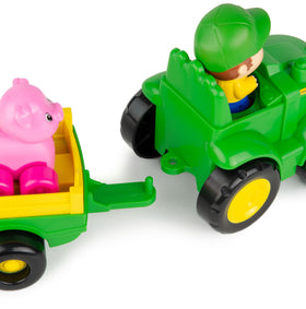 TOMY John Deere batteries included—start playing right away