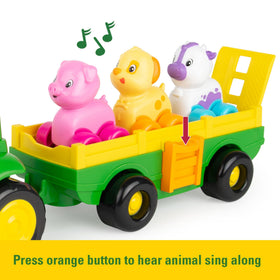 TOMY John Deere farmer figure—role-play and storytelling on the farm