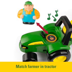 TOMY John Deere pig figurine for press-to-sound learning moments