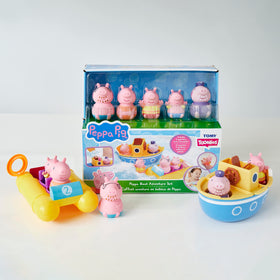 TOMY Peppa Pig bath toy gift suitable for toddlers 18 months and up