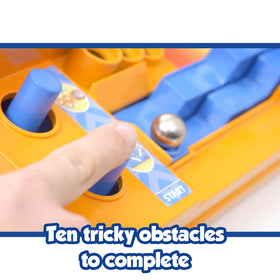 TOMY Screwball Scramble 2 Ferris wheel maze invites playful challenges.