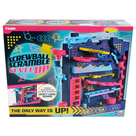 TOMY Screwball Scramble Level Up finish bell moment signaling completed climb