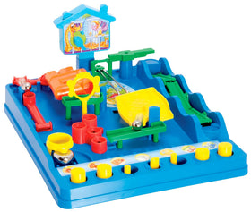 TOMY Screwball Scramble parallel bars test timing and dexterity.