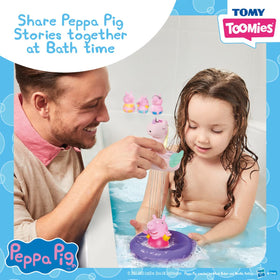TOMY Toomies Mummy Pig bath figure for caring bath time.