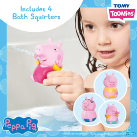 TOMY Toomies Unicorn bath float image for splashy float-and-fill play.