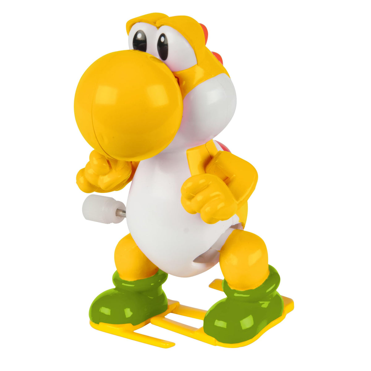 TOMY Yoshi wind-up blue toy, moves on flat surfaces for playtime.