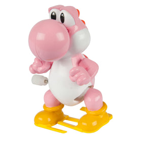 TOMY Yoshi wind-up purple toy, eye-catching desk display for fans.