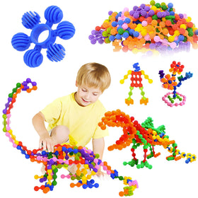 TOMYOU gear interlocking pieces foster fine motor skills during play.