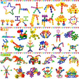 TOMYOU star-shaped pieces invite multi-dimensional STEM play and creativity.