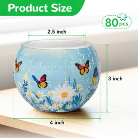 Tonadeat puzzle planter for adults and kids highlights collaborative crafting with a self watering system