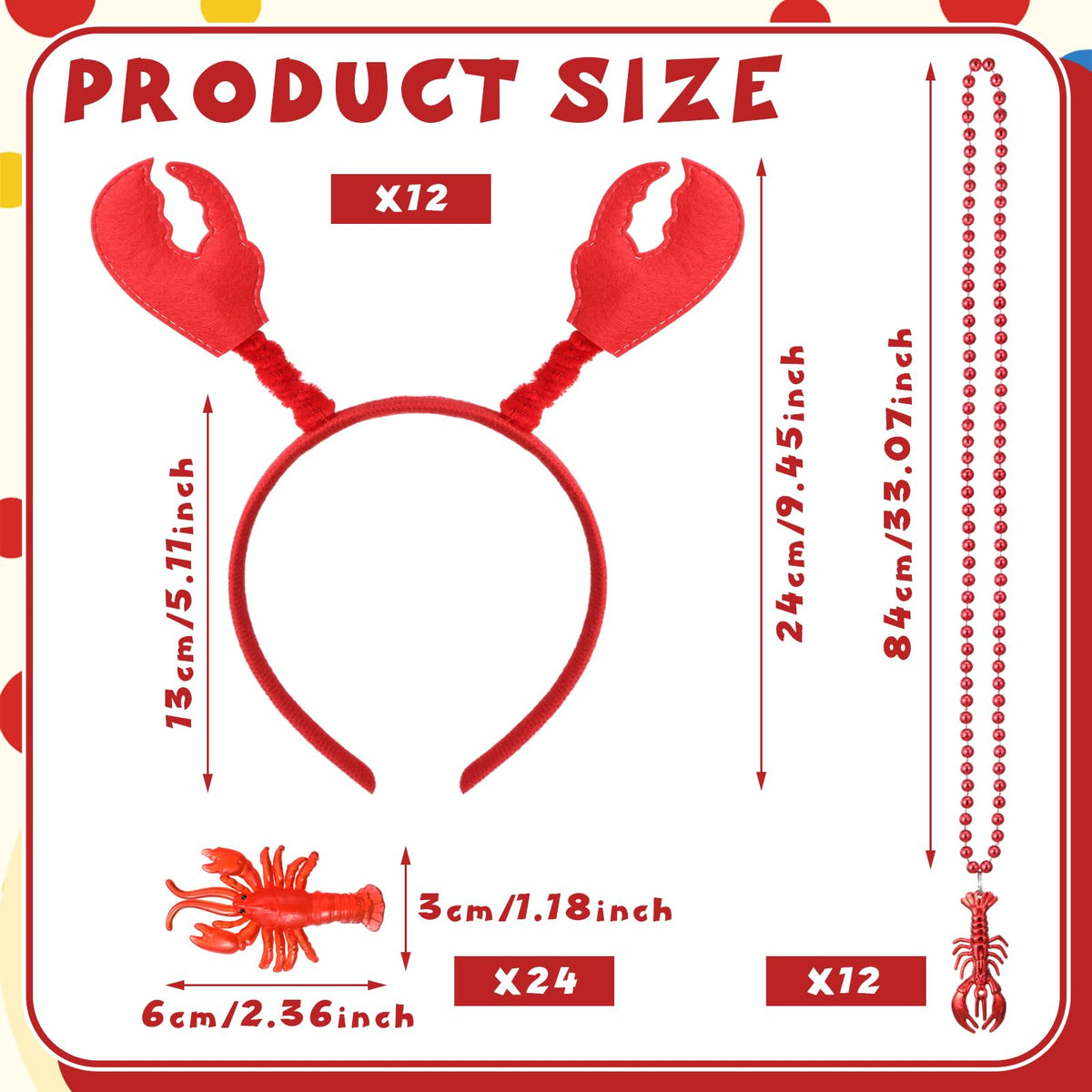 Tondiamo crawfish headbands offer playful coastal vibes with comfortable fit.