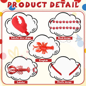 Tondiamo mini faux crawfish toys provide interactive fun at parties.