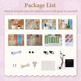 Tonecheer dollhouse gift packaging suitable for birthdays or holidays